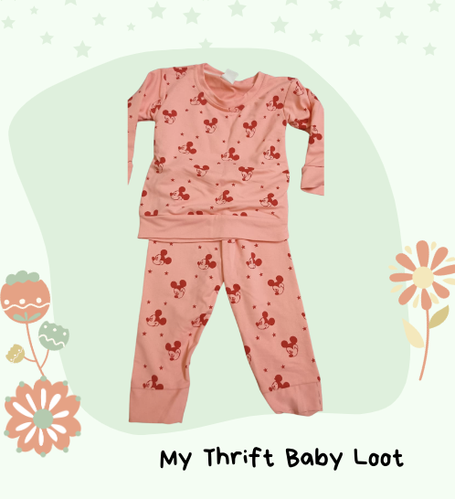 NEW Mickey mouse coord set (12-18 months)